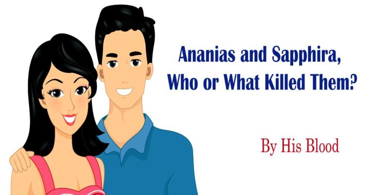 Ananias and Sapphira